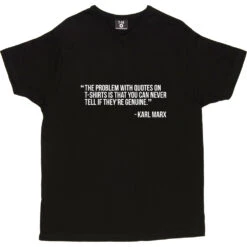 The Problem With Quotes On T-Shirts -Tshirt Store problem with quotes tshirt 2 black mens v neck tshirt