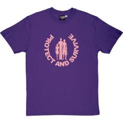 Protect And Survive T-Shirt -Tshirt Store protectandsurvive purpletshirt