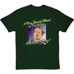 Vyvyan Basterd: "Psychology And Extreme Violence" T-Shirt -Tshirt Store psychology and extreme violence tshirt bottlegreentshirt