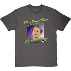 Vyvyan Basterd: "Psychology And Extreme Violence" T-Shirt -Tshirt Store psychology and extreme violence tshirt charcoaltshirt