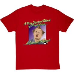 Vyvyan Basterd: "Psychology And Extreme Violence" T-Shirt -Tshirt Store psychology and extreme violence tshirt redtshirt