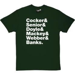 Pulp Line-Up T-Shirt -Tshirt Store pulp tshirt 2 bottlegreentshirt