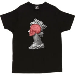 Queen Skull T-Shirt -Tshirt Store queen skull tshirt black mens v neck tshirt