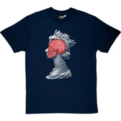 Queen Skull T-Shirt -Tshirt Store queen skull tshirt navybluetshirt
