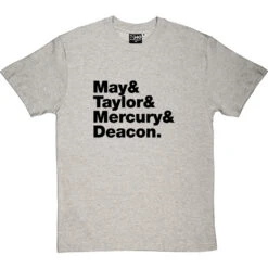 Queen Line-Up T-Shirt -Tshirt Store queen tshirt 1 lightoxfordtshirt