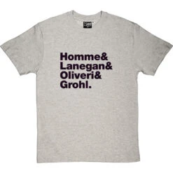 Queens Of The Stone Age Line-Up T-Shirt -Tshirt Store queens of the stone age line up tshirt 1 lightoxfordtshirt