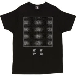 Radical Word Search T-Shirt -Tshirt Store radical wordsearch tshirt 2 black mens v neck tshirt