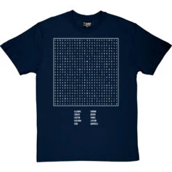 Radical Word Search T-Shirt -Tshirt Store radical wordsearch tshirt 2 navybluetshirt