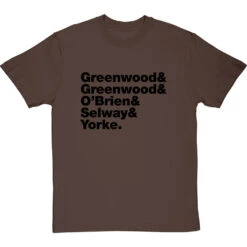 Radiohead Line-Up T-Shirt -Tshirt Store radiohead tshirt 1 hazelnuttshirt