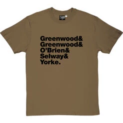 Radiohead Line-Up T-Shirt -Tshirt Store radiohead tshirt 1 olivetshirt