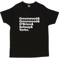 Radiohead Line-Up T-Shirt -Tshirt Store radiohead tshirt 2 black mens v neck tshirt