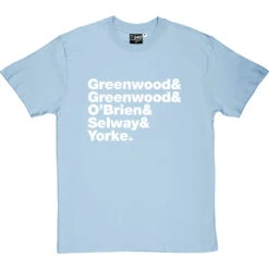 Radiohead Line-Up T-Shirt -Tshirt Store radiohead tshirt 2 skybluetshirt