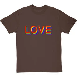 Rainbow Love T-Shirt -Tshirt Store rainbow love tshirt hazelnuttshirt