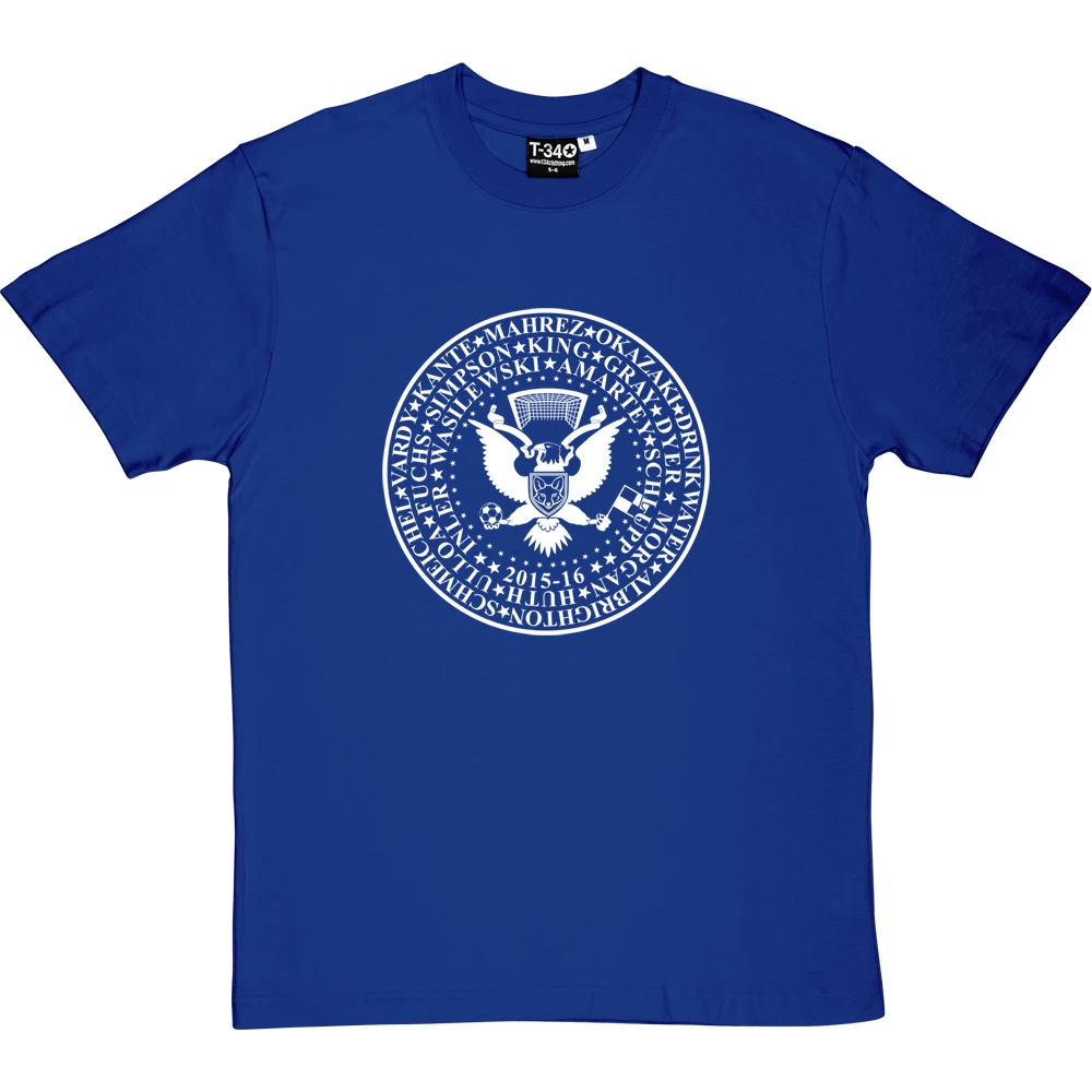 The Ramones: Leicester City 2015-16 T-Shirt 10 The Ramones: Leicester City 2015-16 T-Shirt - Image 10
