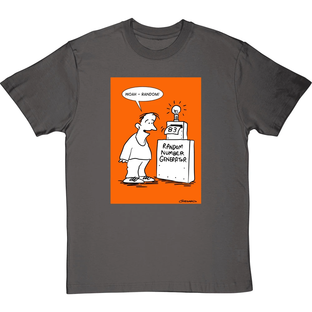 Random Number Generator T-Shirt 13 Random Number Generator T-Shirt - Image 13