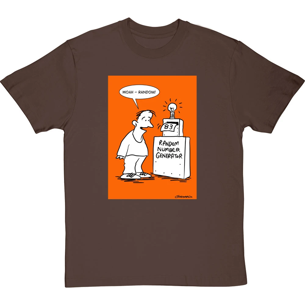 Random Number Generator T-Shirt 12 Random Number Generator T-Shirt - Image 12