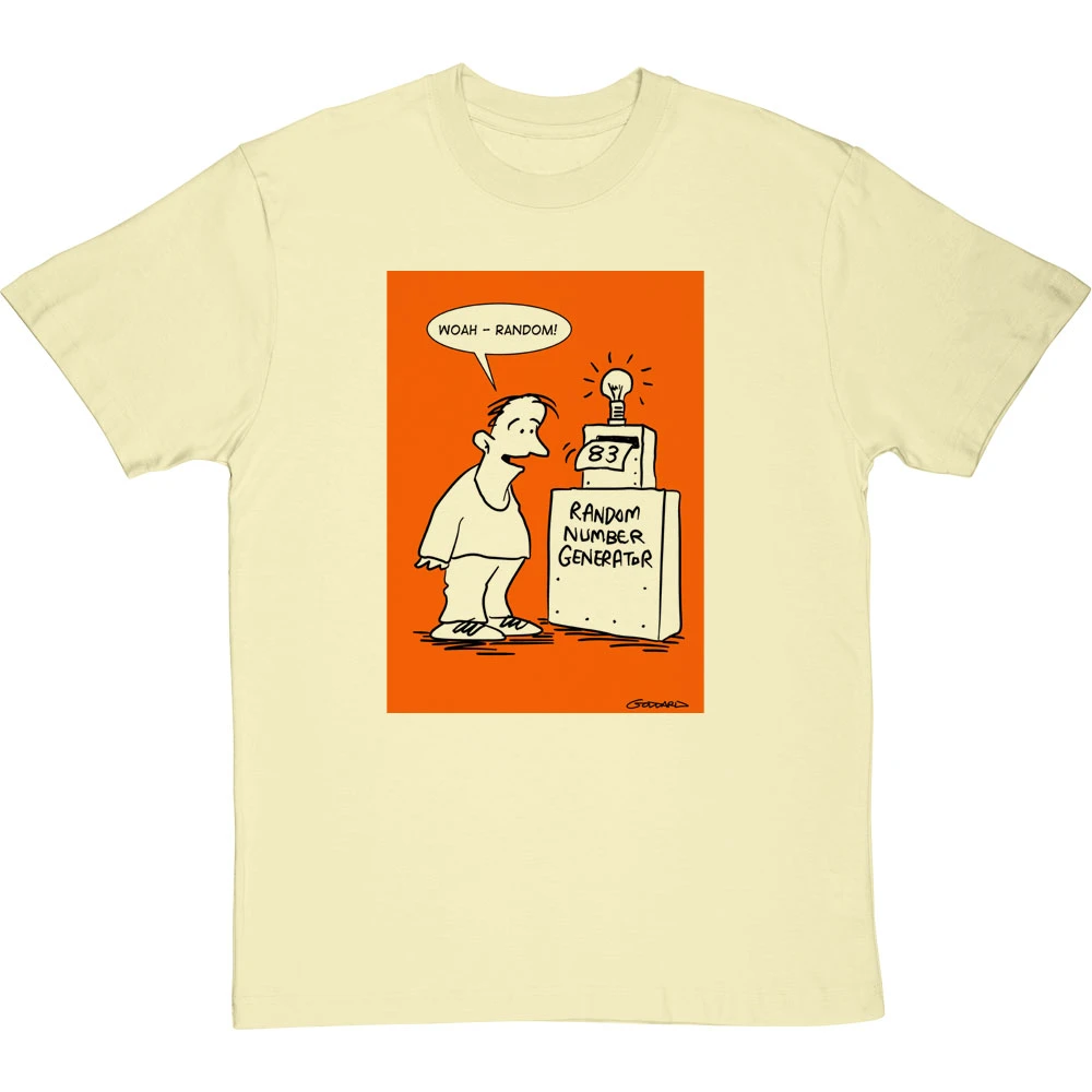 Random Number Generator T-Shirt 9 Random Number Generator T-Shirt - Image 9