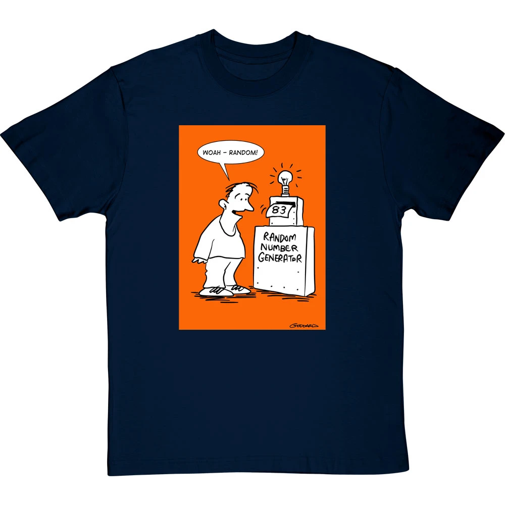 Random Number Generator T-Shirt 8 Random Number Generator T-Shirt - Image 8