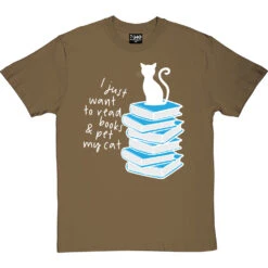 I Just Want To Read Books And Pet My Cat T-Shirt 34 I Just Want To Read Books And Pet My Cat T-Shirt -Tshirt Store read books pet cat tshirt 2 olivetshirt