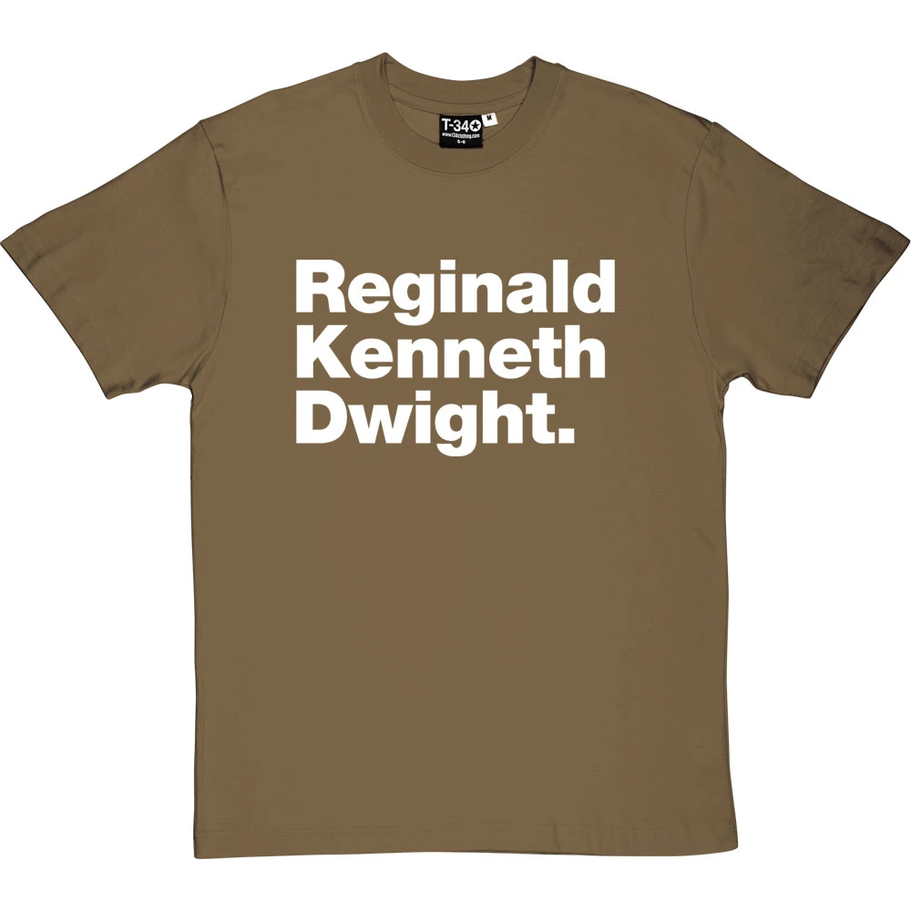 Reginald Kenneth Dwight T-Shirt 4 Reginald Kenneth Dwight T-Shirt - Image 4