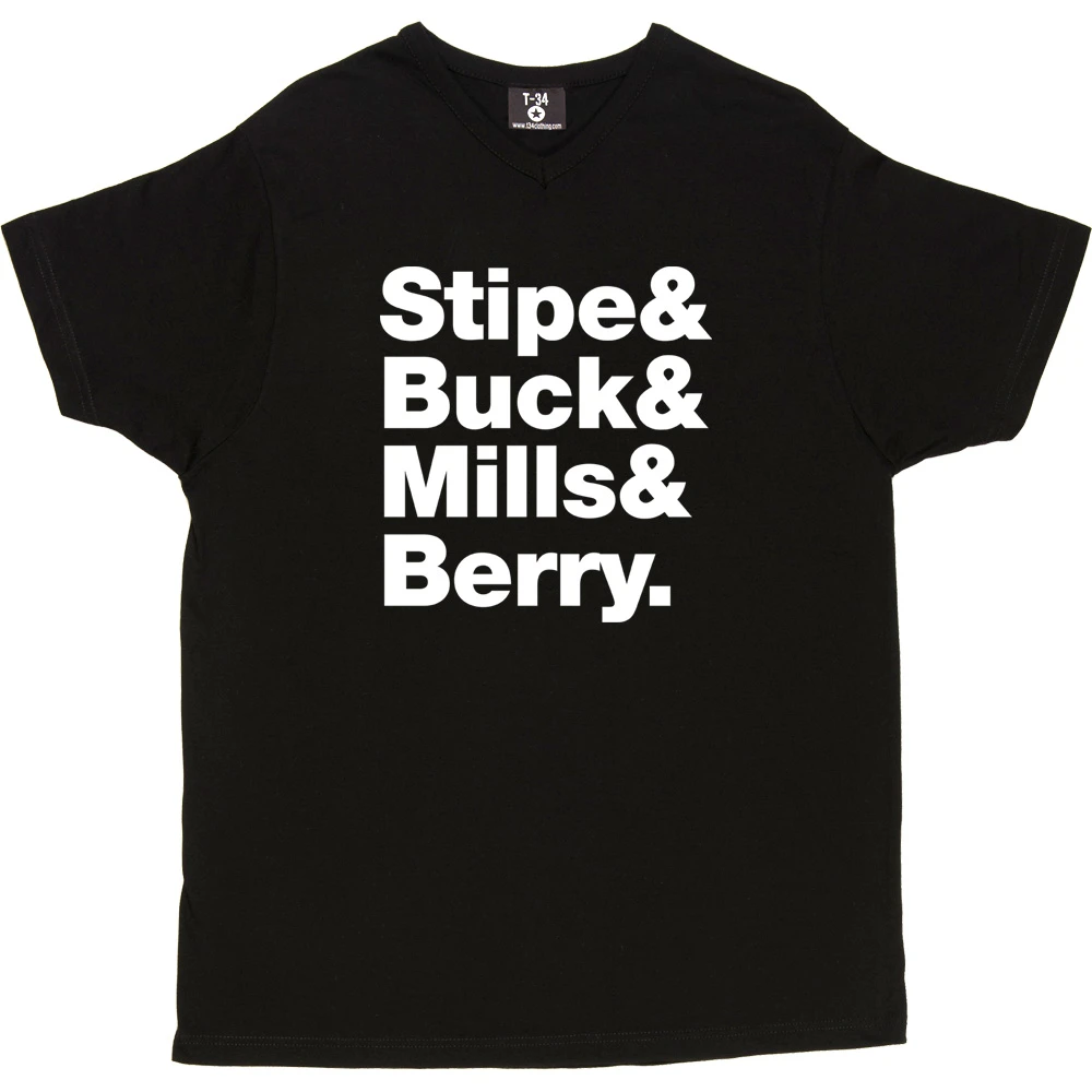 R.E.M. Line-Up T-Shirt 3 R.E.M. Line-Up T-Shirt - Image 3