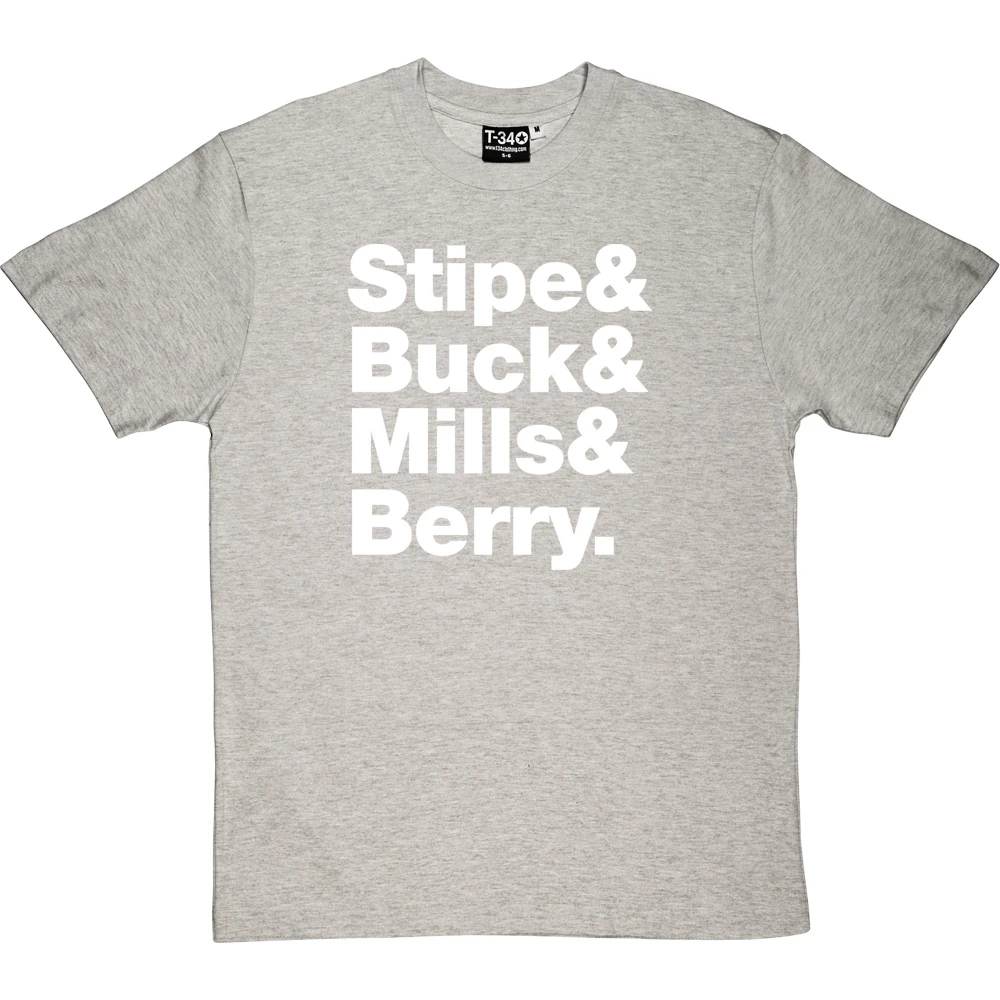 R.E.M. Line-Up T-Shirt 1 R.E.M. Line-Up T-Shirt