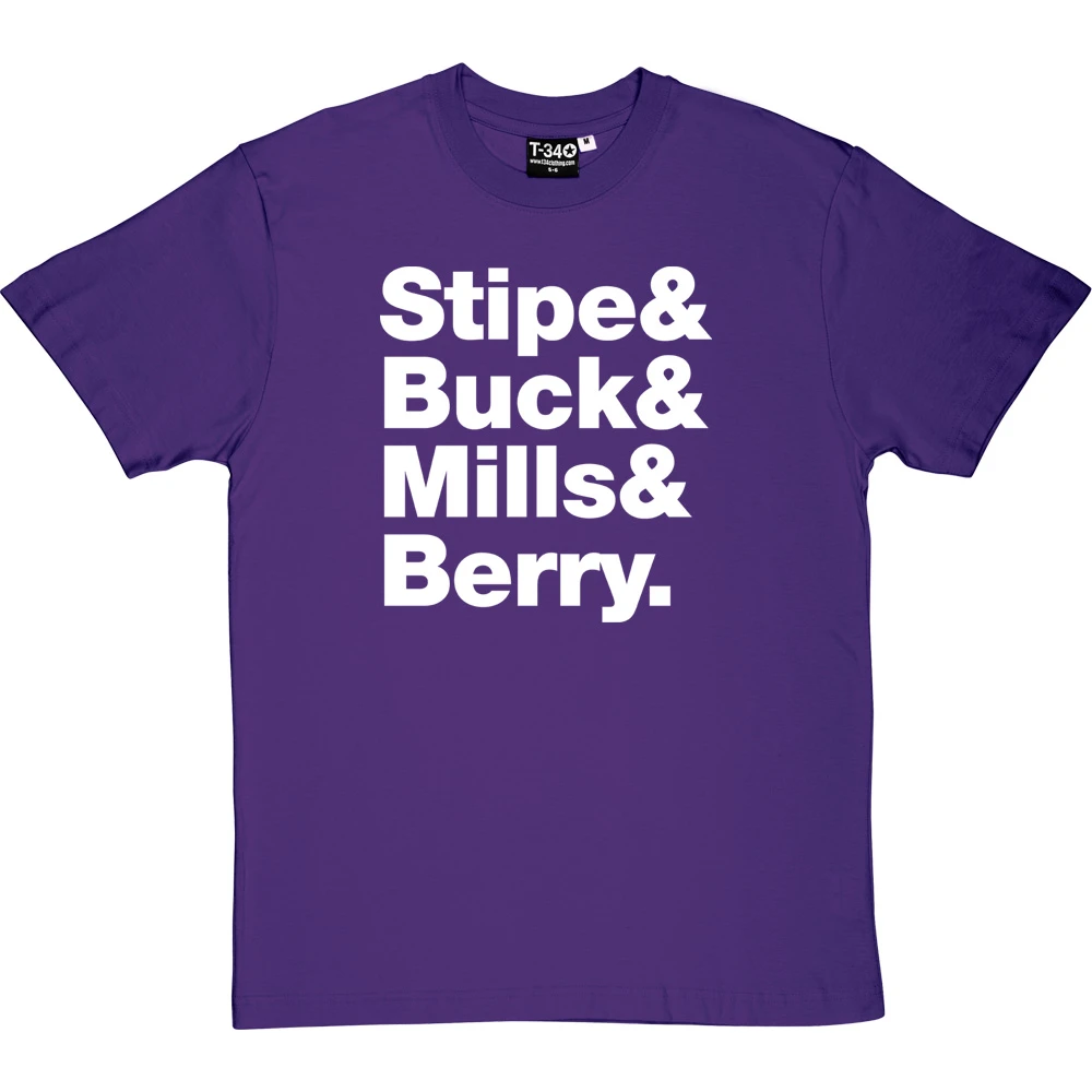 R.E.M. Line-Up T-Shirt 18 R.E.M. Line-Up T-Shirt - Image 18