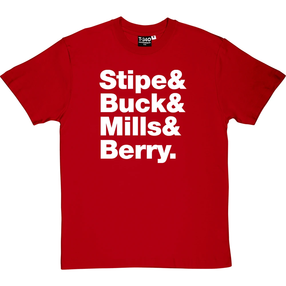 R.E.M. Line-Up T-Shirt 11 R.E.M. Line-Up T-Shirt - Image 11