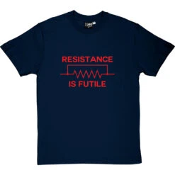 Resistance Is Futile T-Shirt -Tshirt Store resistance is futile tshirt 5 navybluetshirt