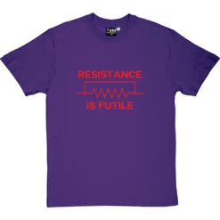 Resistance Is Futile T-Shirt -Tshirt Store resistance is futile tshirt 5 purpletshirt