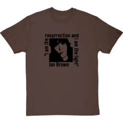 Ian Brown: I Am The Resurrection T-Shirt -Tshirt Store resurrection hazelnuttshirt