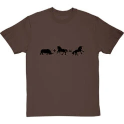 Rhino + Horse = Unicorn T-Shirt -Tshirt Store rhino plus horse equals unicorn tshirt 1 hazelnuttshirt