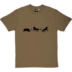 Rhino + Horse = Unicorn T-Shirt -Tshirt Store rhino plus horse equals unicorn tshirt 1 olivetshirt