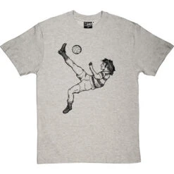 Robin Friday Bicycle Kick T-Shirt -Tshirt Store robin friday bicycle tshirt 1 lightoxfordtshirt