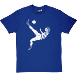 Robin Friday Bicycle Kick T-Shirt -Tshirt Store robin friday bicycle tshirt 2 royalbluetshirt