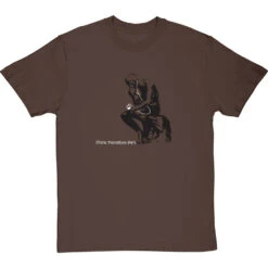 Rodin's I Think T-Shirt -Tshirt Store rodinthink hazelnuttshirt