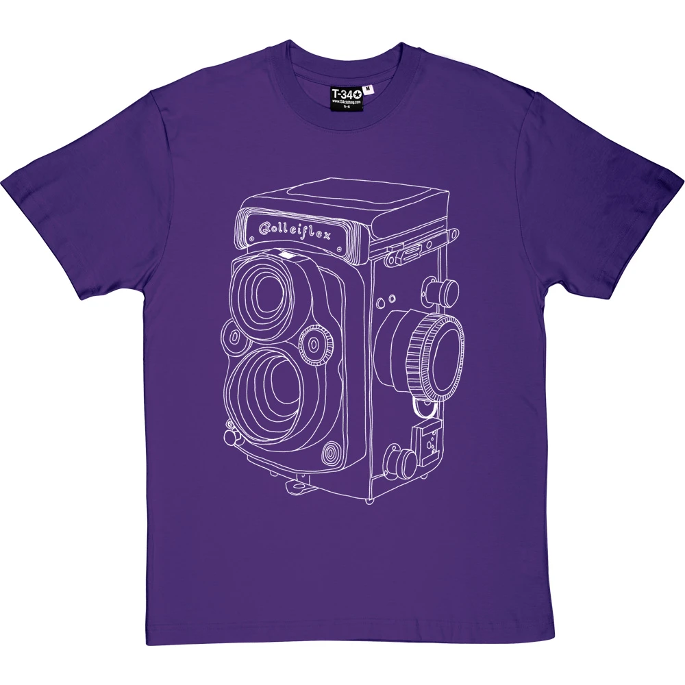 Vintage Rolleiflex Camera T-Shirt 18 Vintage Rolleiflex Camera T-Shirt - Image 18