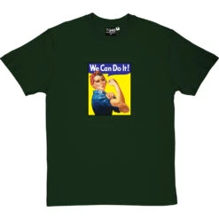 Rosie The Riveter T-Shirt -Tshirt Store rosie the riviter tshirt bottlegreentshirt