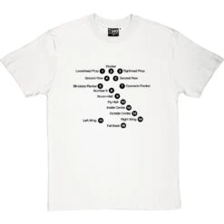 Rugby Union Positions T-Shirt 24 Rugby Union Positions T-Shirt -Tshirt Store rugby positions tshirt 1 whitetshirt