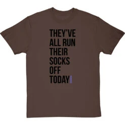 They've All Run Their Socks Off Today T-Shirt 25 They've All Run Their Socks Off Today T-Shirt -Tshirt Store run their socks off tshirt 1 hazelnuttshirt
