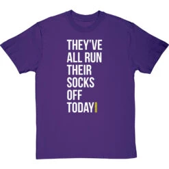 They've All Run Their Socks Off Today T-Shirt 37 They've All Run Their Socks Off Today T-Shirt -Tshirt Store run their socks off tshirt 2 purpletshirt