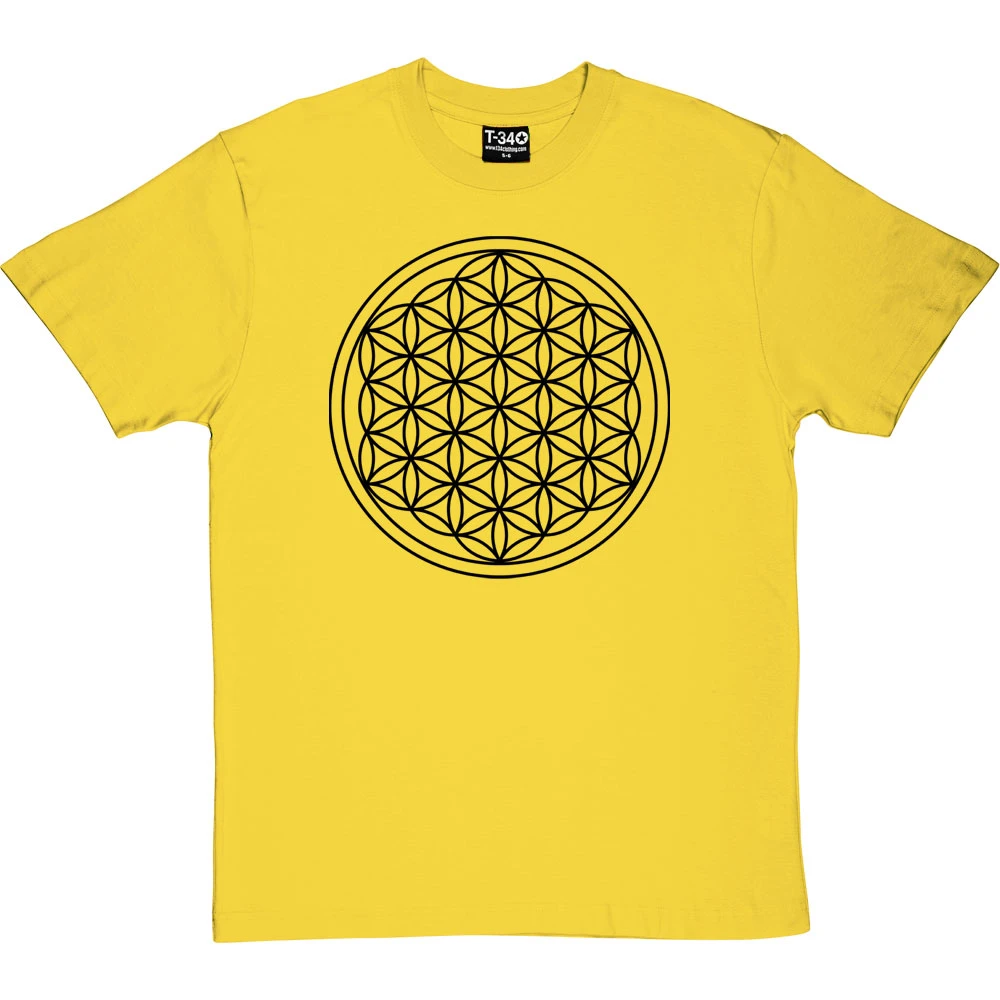 Sacred Geometry: Flower Of Life T-Shirt 5 Sacred Geometry: Flower Of Life T-Shirt - Image 5