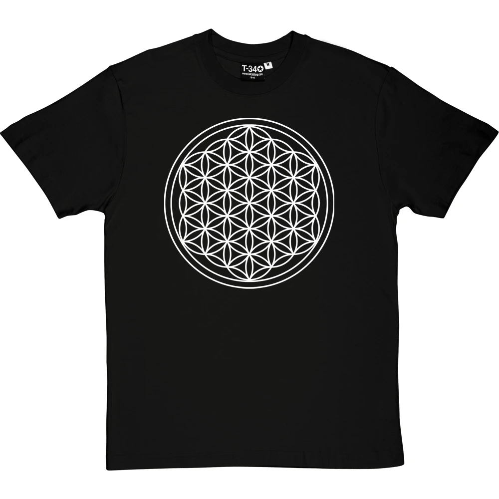 Sacred Geometry: Flower Of Life T-Shirt 12 Sacred Geometry: Flower Of Life T-Shirt - Image 12