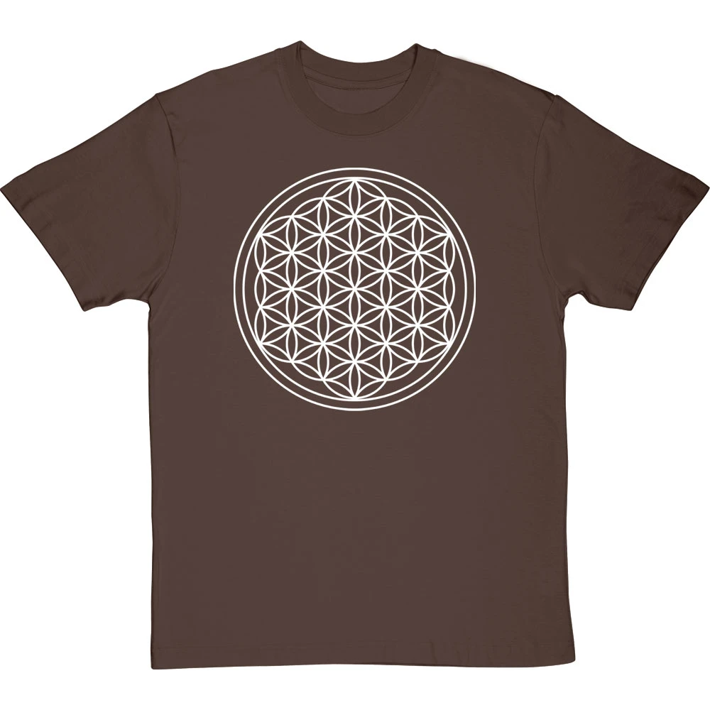 Sacred Geometry: Flower Of Life T-Shirt 14 Sacred Geometry: Flower Of Life T-Shirt - Image 14
