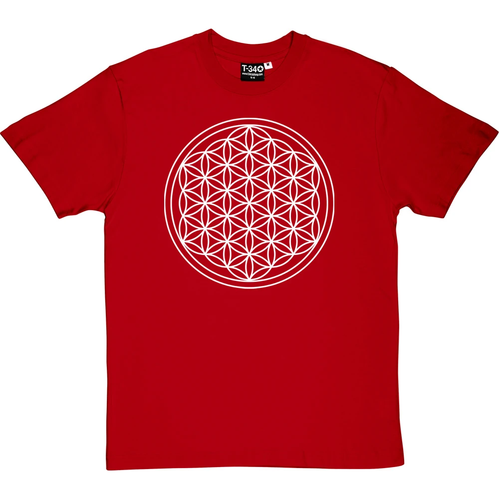 Sacred Geometry: Flower Of Life T-Shirt 11 Sacred Geometry: Flower Of Life T-Shirt - Image 11