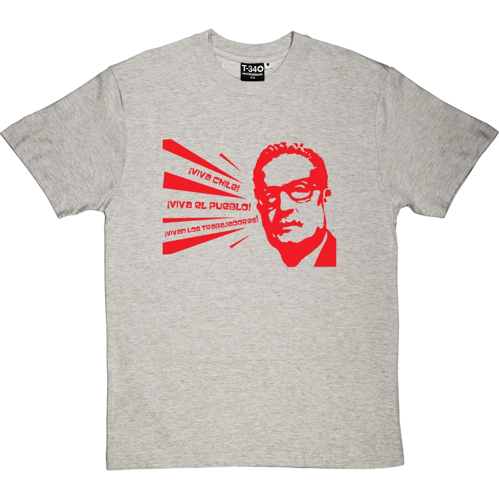 Salvador Allende T-Shirt 8 Salvador Allende T-Shirt - Image 8