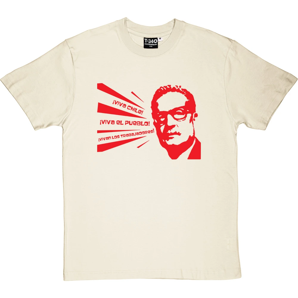 Salvador Allende T-Shirt 7 Salvador Allende T-Shirt - Image 7