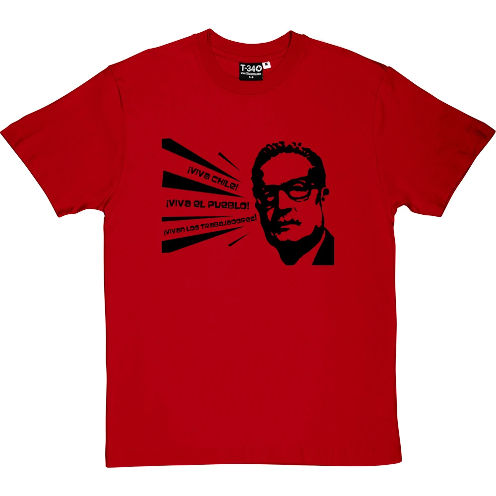 Salvador Allende T-Shirt 5 Salvador Allende T-Shirt - Image 5