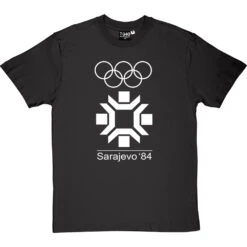 Sarajevo 84 T-Shirt -Tshirt Store sarajevo 84 tshirt 2 charcoaltshirt