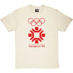 Sarajevo 84 T-Shirt -Tshirt Store sarajevo 84 tshirt 5 naturaltshirt